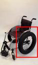 Rollstuhlräder Fat Tire 10 cm breit