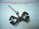 Rollstuhlhalteklammern für
