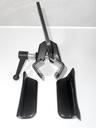 2 x XL Rollstuhlklemmen 110mm mit langen