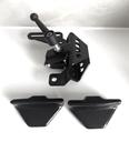 2 x XL Rollstuhlklemmen 90mm mit langen